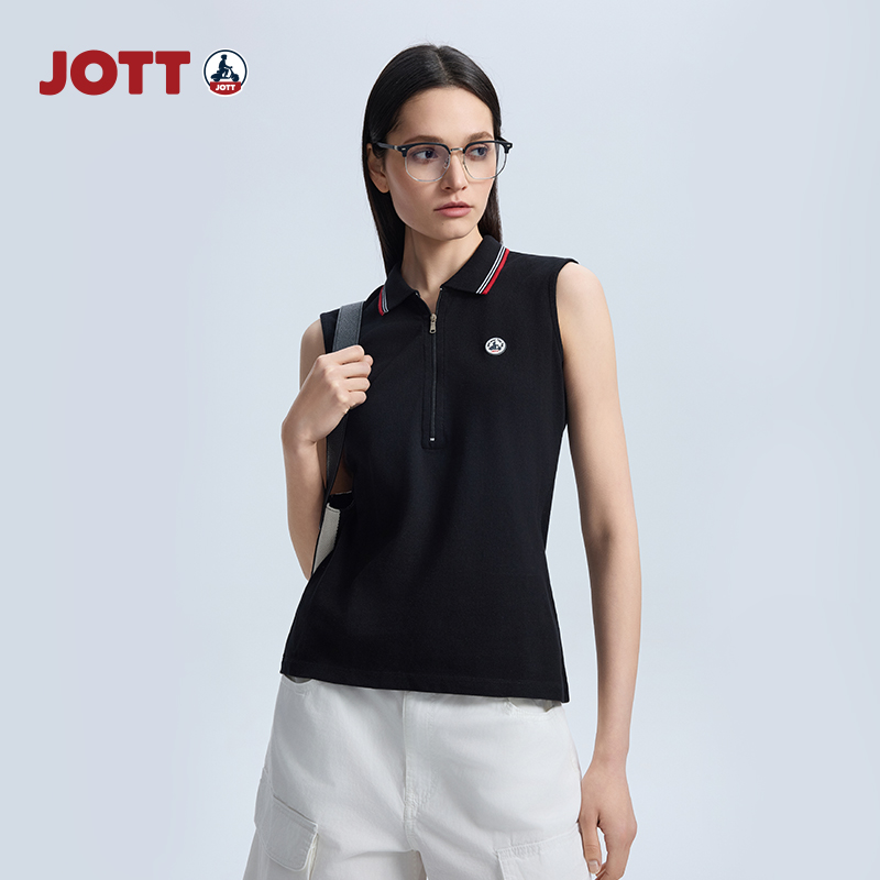JOTT女士POLO领背心