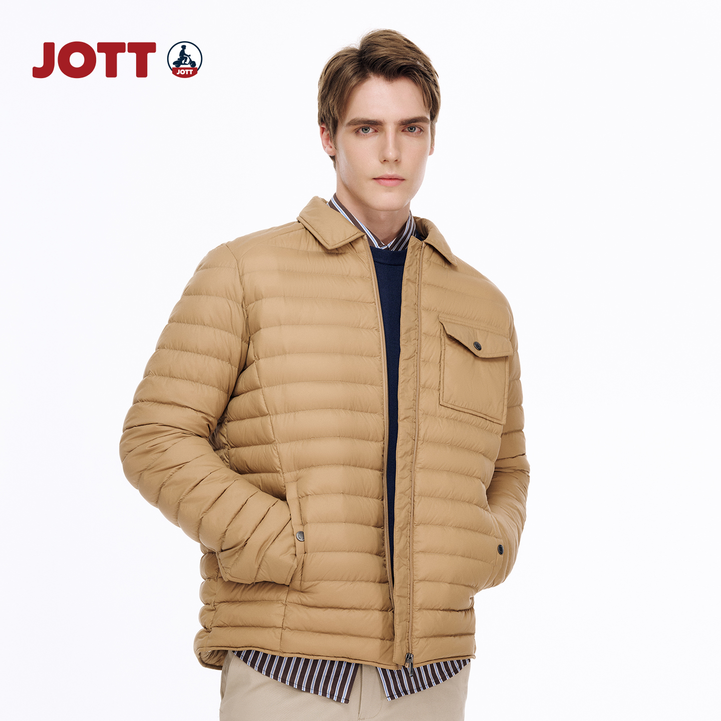 JOTT男士休闲百搭羽绒服