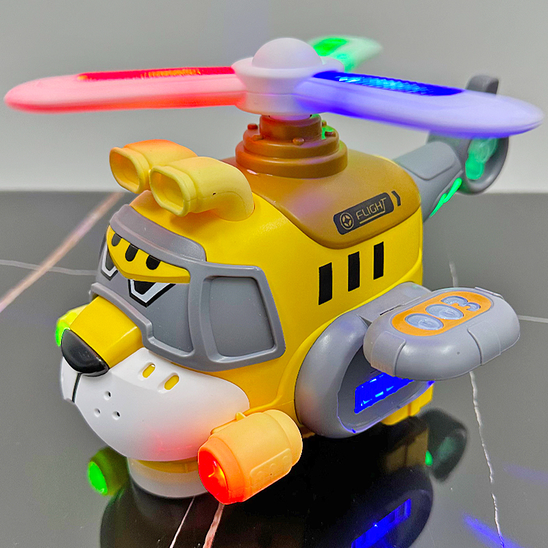 儿童益智力飞机战斗机声光玩具