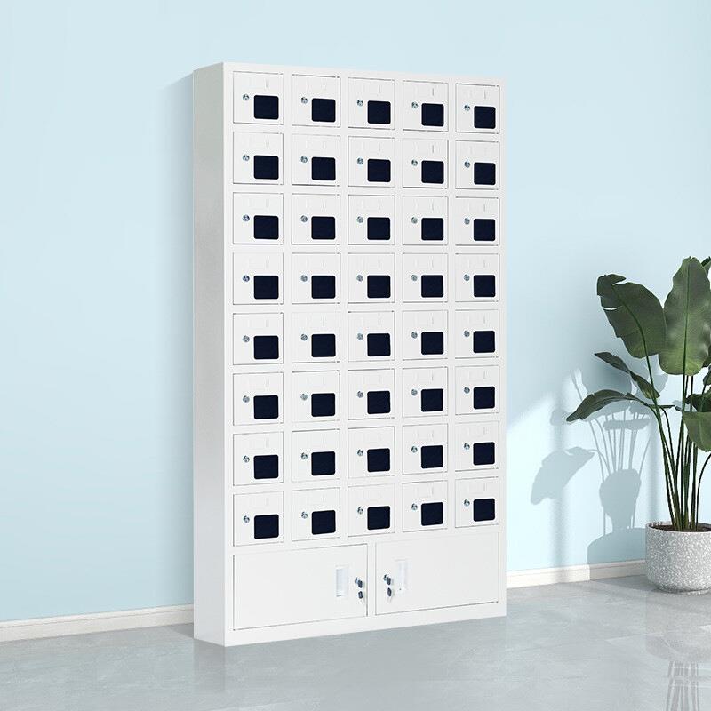 手机存放柜对讲机柜电子设备管理柜带锁保管柜带锁手机柜充电款