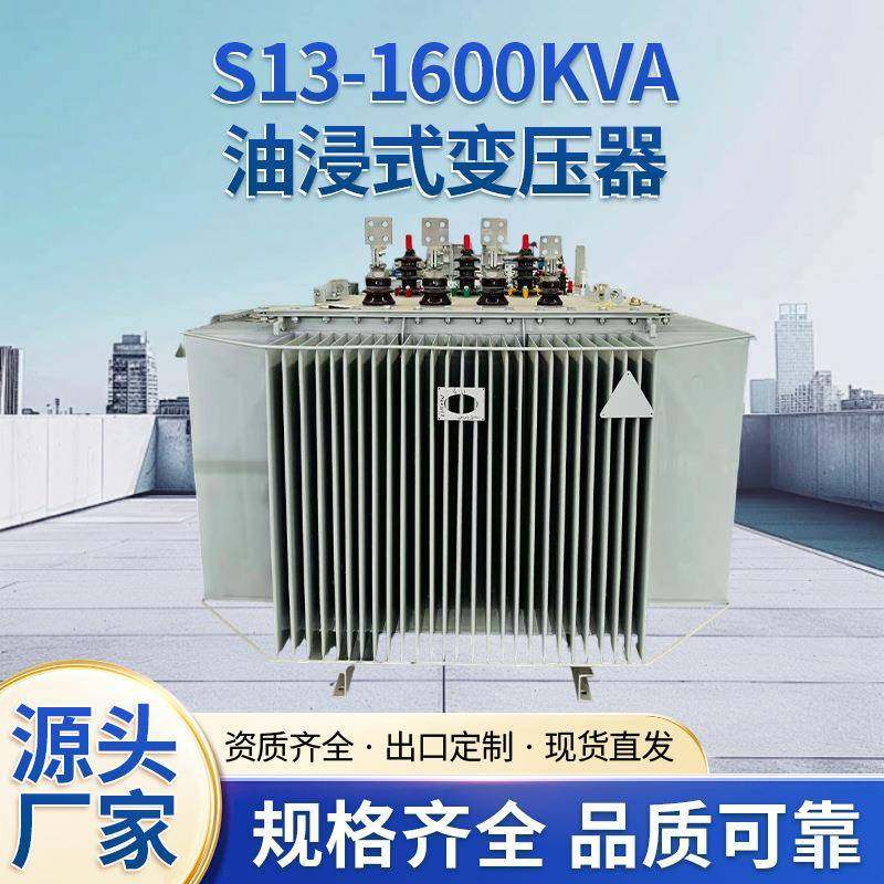 多规格油浸式变压器1600-2500KVA变压器厂源S-13系列油浸式变压器