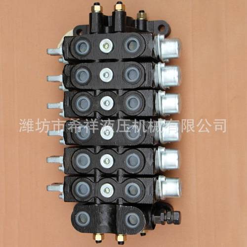 DL-15-6OT叉车多路阀大型机械多路换向阀手动换向阀