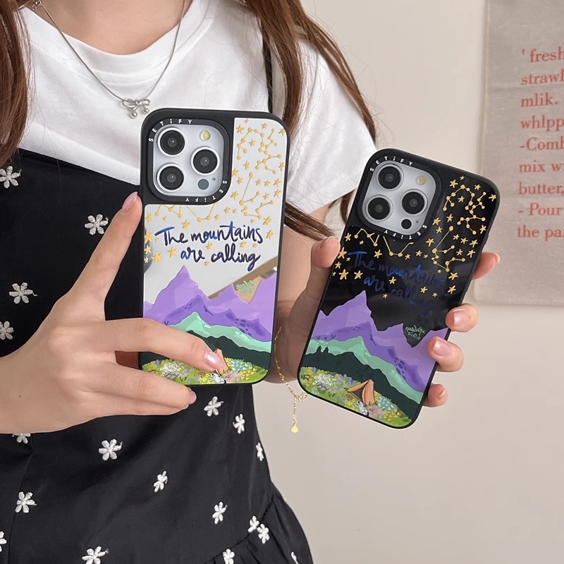 caseti手机壳群山呼唤我露营