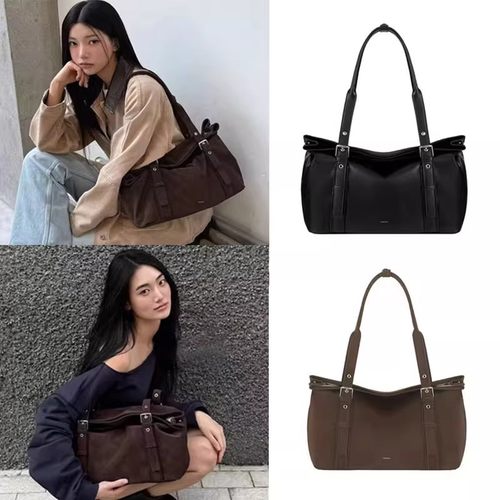 韩国小众单肩包大容量托特包