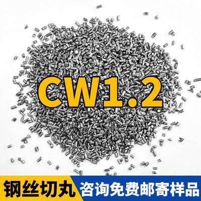 钢丝切丸抛丸机钢丸钢砂喷砂除锈金属磨料耐磨轮胎丝钢丝切段1.5