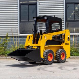 小型装载机厂家 25小型滑移装载机砂石土装卸搬运 多功能装载机