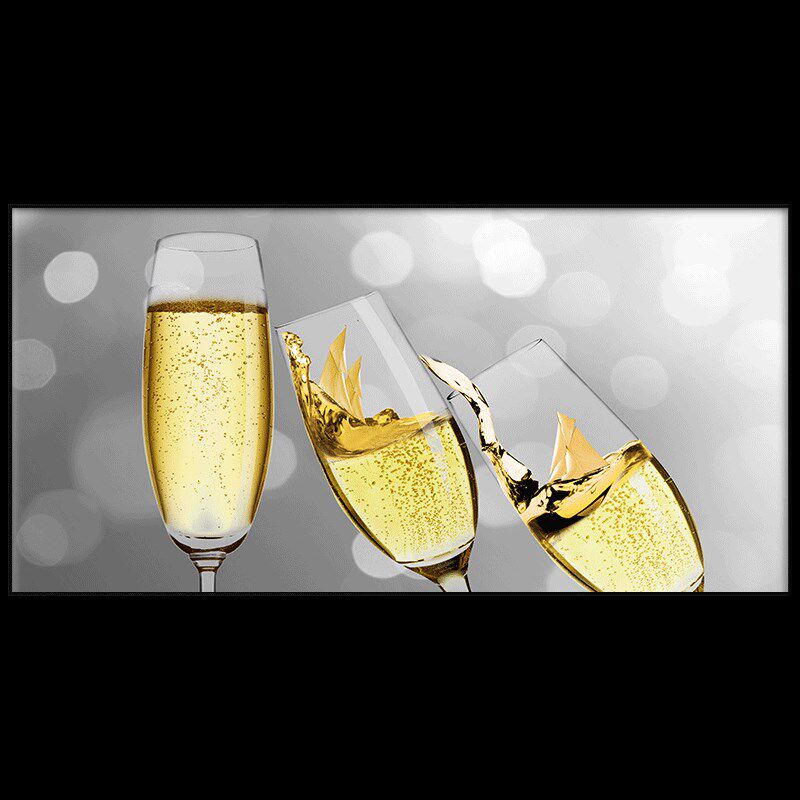 壁画装饰画现代简约风饭厅酒杯单幅挂画餐边柜餐厅厨房北定做