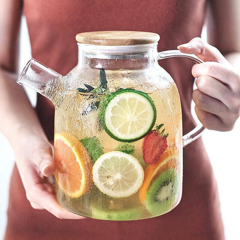 玻璃茶壶泡茶单壶煮养生壶水果花茶果茶玻璃壶泡水耐高温壶网红