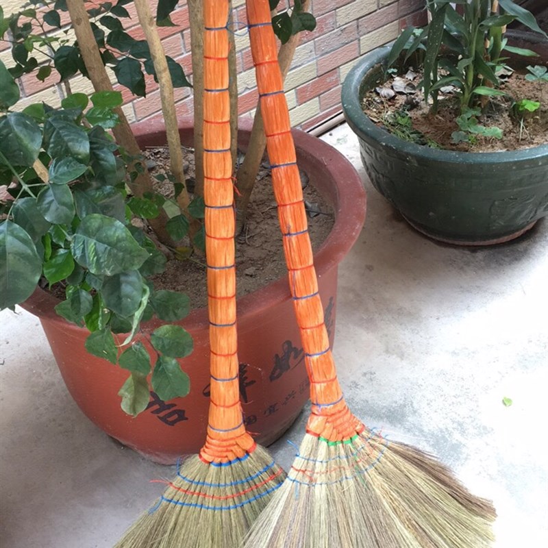 芒草扫帚软毛室内木地板瓷清洁工具植物笤帚不易粘毛发扫把单个