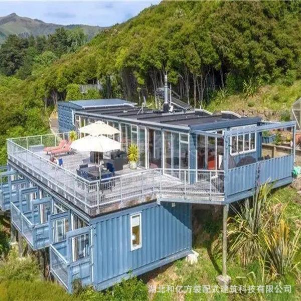 可移动商铺住人集装箱民宿别墅办公室商店活动板房钢结构阳光房
