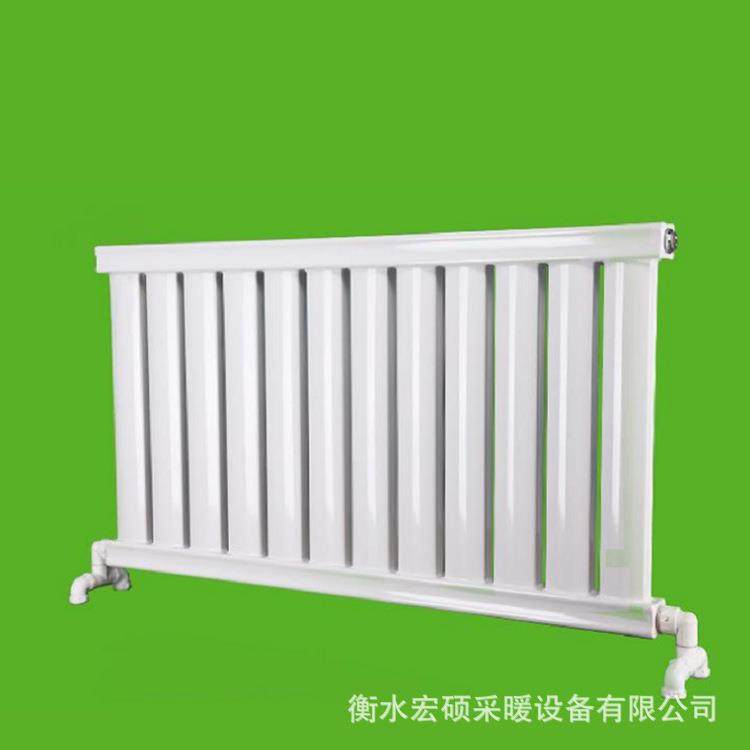 暖气片散热器壁挂式钢制8050家用水暖低碳钢柱式片电暖加热散热器