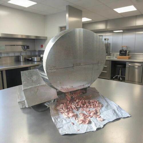 汇康研发冻牛肉刨肉机 冰盘鱼切肉设备  冻肉刨片机切割规格可调