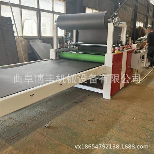 EVA珍珠棉复合机 挤塑聚苯乙烯泡沫板平贴机 隔热阻燃地暖板机械