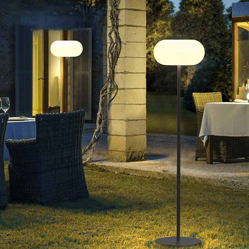 蒸客户外太阳能草坪灯别墅庭院水落地灯室外露台花园氛围灯