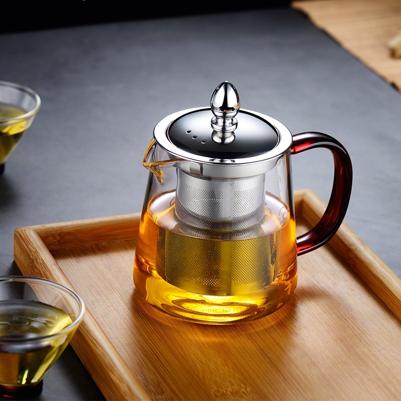 茗艺师玻璃壶加厚耐温过滤泡茶壶可煮玻璃冲茶器壶