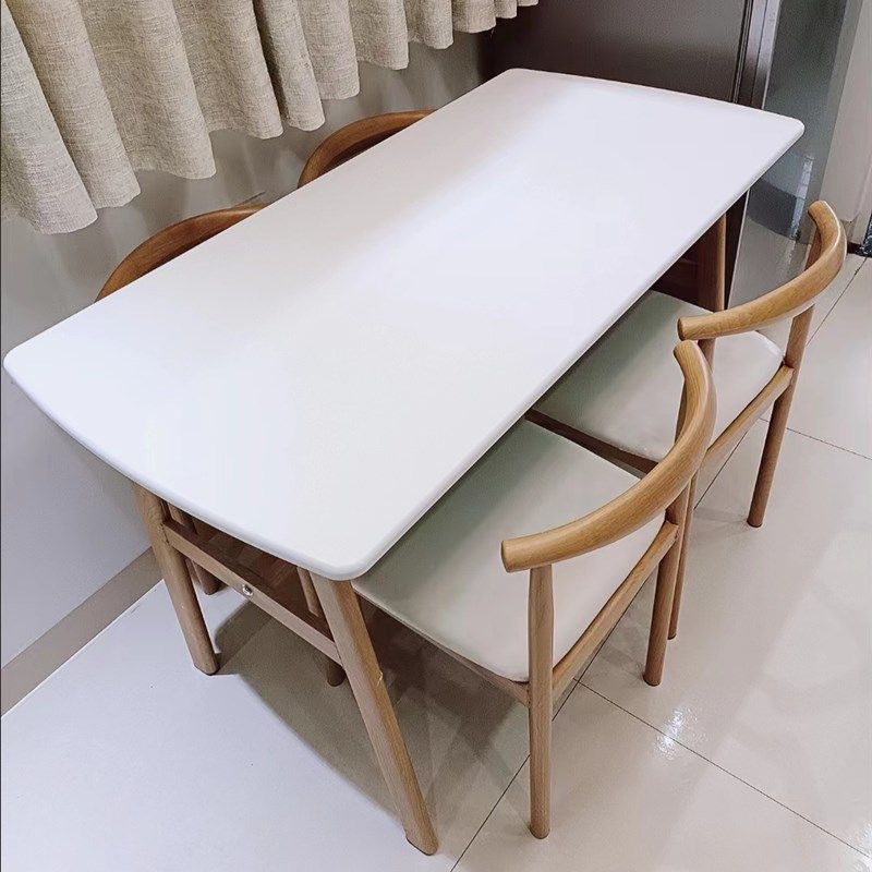 餐桌家用小户型现代简约餐桌椅组合饭桌长方形桌子休闲快餐厅桌椅,住宅家具,板木餐桌,淘宝优惠券,粉丝福利购,淘宝优惠卷