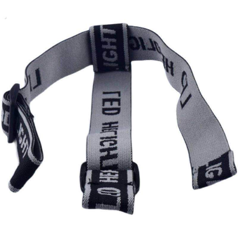 头灯松紧带加厚卡扣头灯头戴绳可调节配件矿灯固定头灯套专用加长