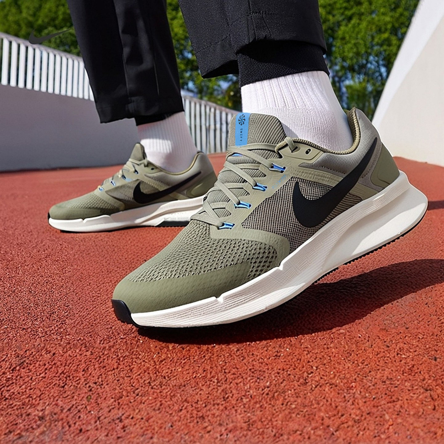 NIKE耐克运动鞋男鞋2026春季新款轻便网面休闲鞋子缓震透气跑步鞋