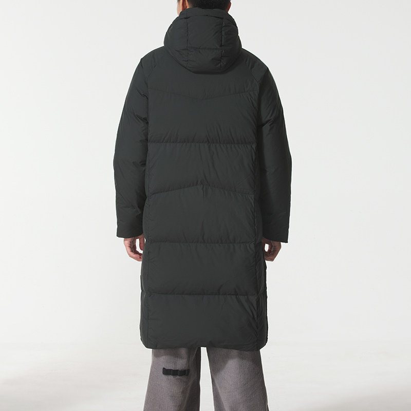 耶运动阿迪达斯 adidas长款羽绒服男女 25冬季新款户外情侣运动