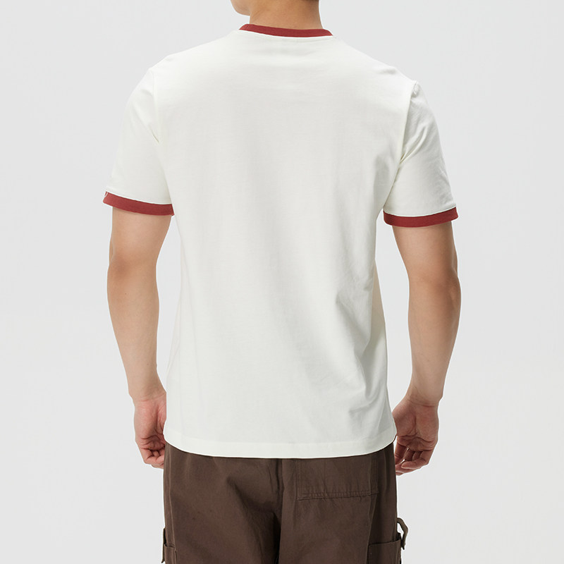 耶运动阿迪达斯adidas三叶草短袖男装 2026春夏新款ringer tee图片