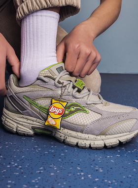 Saucony索康尼男鞋休闲鞋新款复古跑鞋乐事联名款运动鞋S79019-16