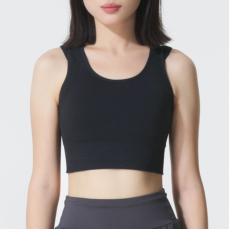 安德玛（UNDERARMOUR）女士内衣 秋季新款运动bra瑜伽健身胸衣透