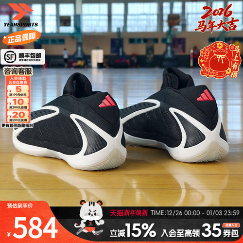 阿迪达斯篮球鞋男鞋爱德华兹2代