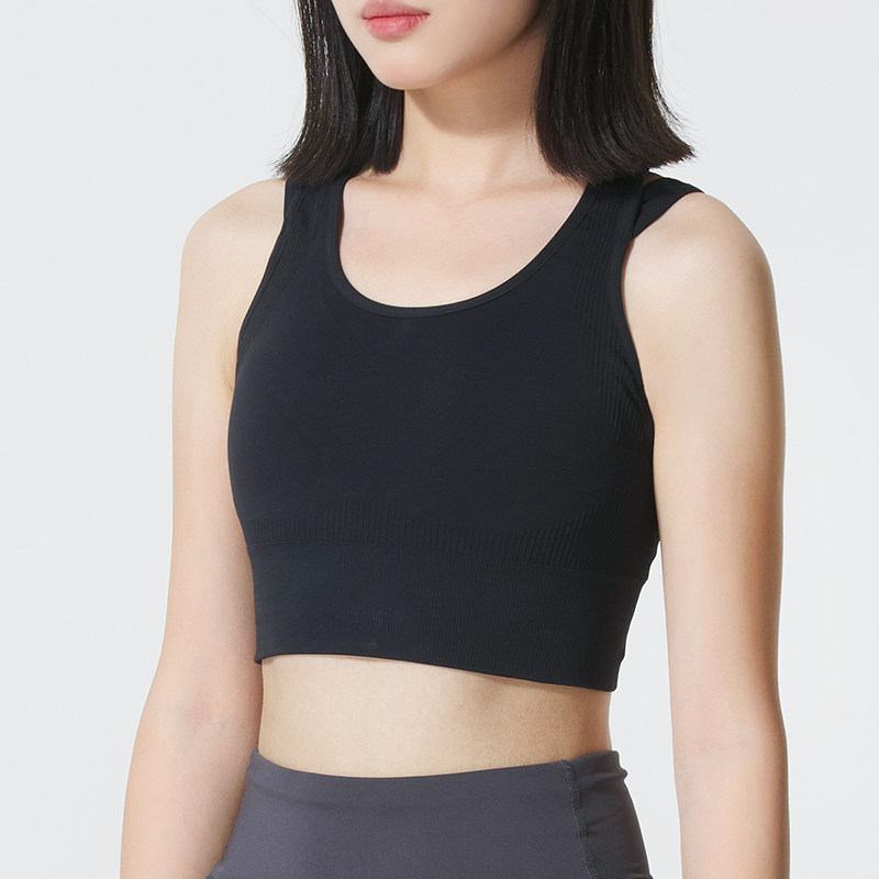 安德玛（UNDERARMOUR）女士内衣 秋季新款运动bra瑜伽健身胸衣透