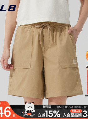 MLB2026春季情侣运动短裤跑步健身训练潮流时尚休闲裤3ASMB0263