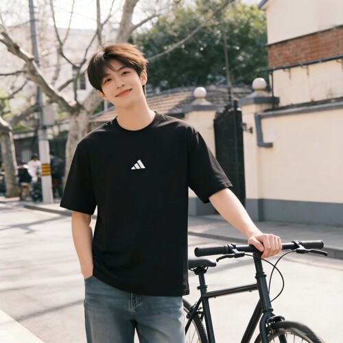 Adidas阿迪达斯短袖休闲男子T恤