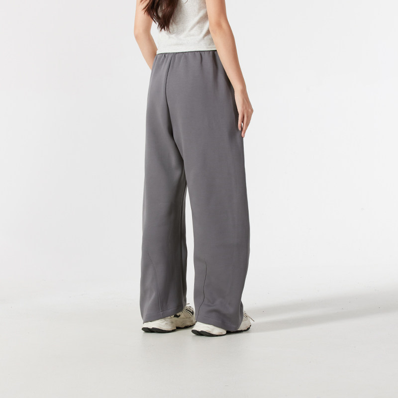 阿迪达斯 （adidas）女裤 2025秋季新款运动裤弯刀裤香蕉裤针织休