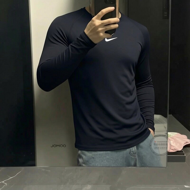耶运动Nike耐克Pro紧身衣男士长袖健身衣26秋季长袖T恤速干上衣男