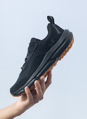 安德玛跑步鞋男子新款轻便健身训练鞋缓震缓震运动鞋 3027178