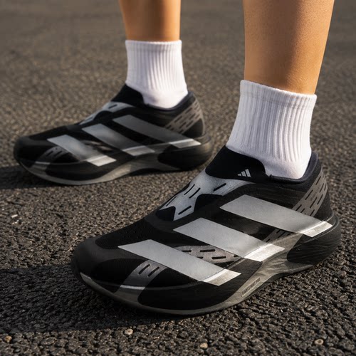耶运动阿迪达斯跑步鞋男款ADIZERO EVO SL缓震透气轻便专业运动鞋