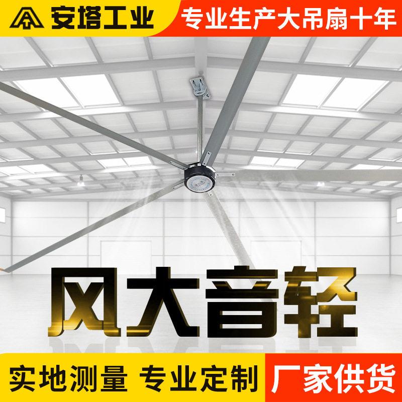 工业大型吊扇大风力大功率篮球场风机车间大风扇通风降温永磁风扇