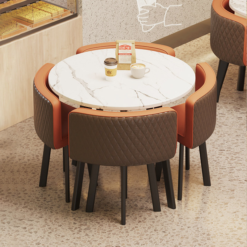 接待桌椅组合现代简约会客洽谈桌甜品奶茶店桌椅室休闲小圆桌,住宅家具,板木餐桌,淘宝优惠券,粉丝福利购,淘宝优惠卷