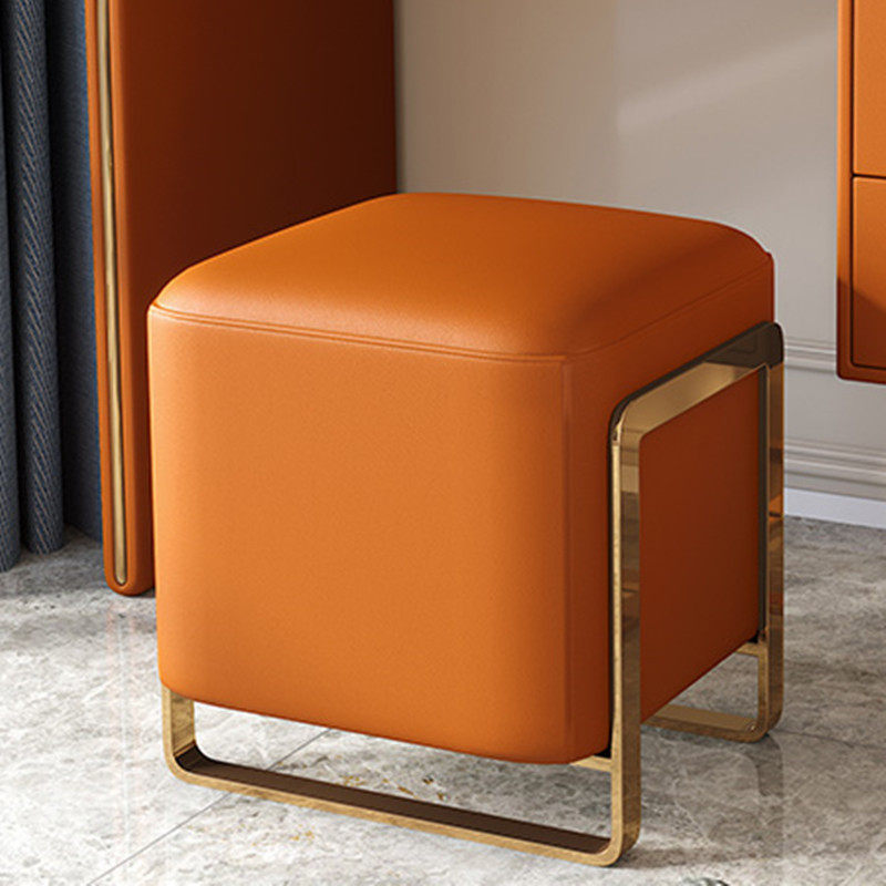 凳子0c高网红坐墩皮蹲家用梳妆凳换鞋凳简约化妆凳方凳