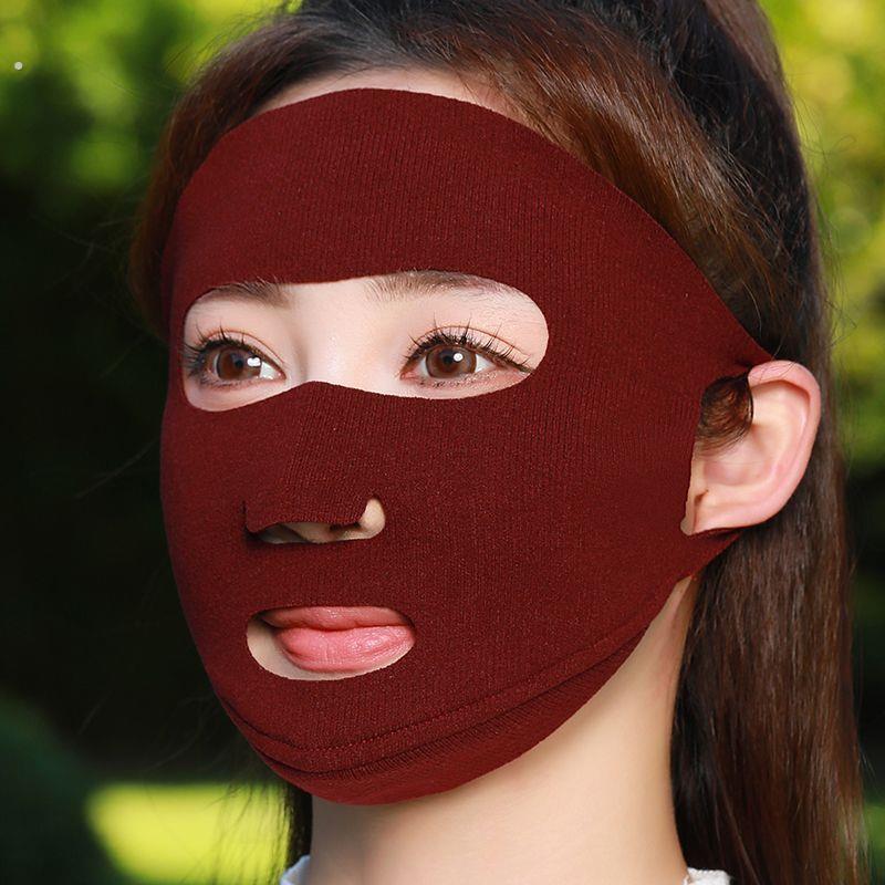 男女保暖面罩口罩加厚成人防风寒护眼角骑行高颜值电动车厚款冬季