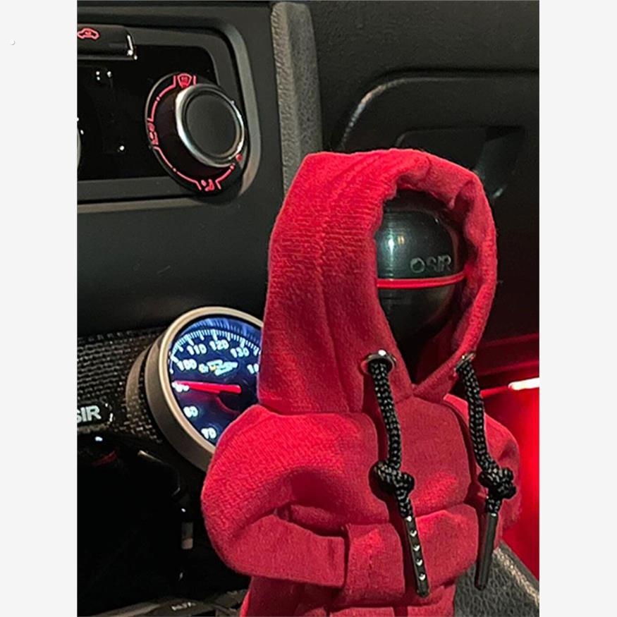 可爱卫衣汽车挡装饰挡把套创意变速杆保护手柄套车用手动挡自动挡