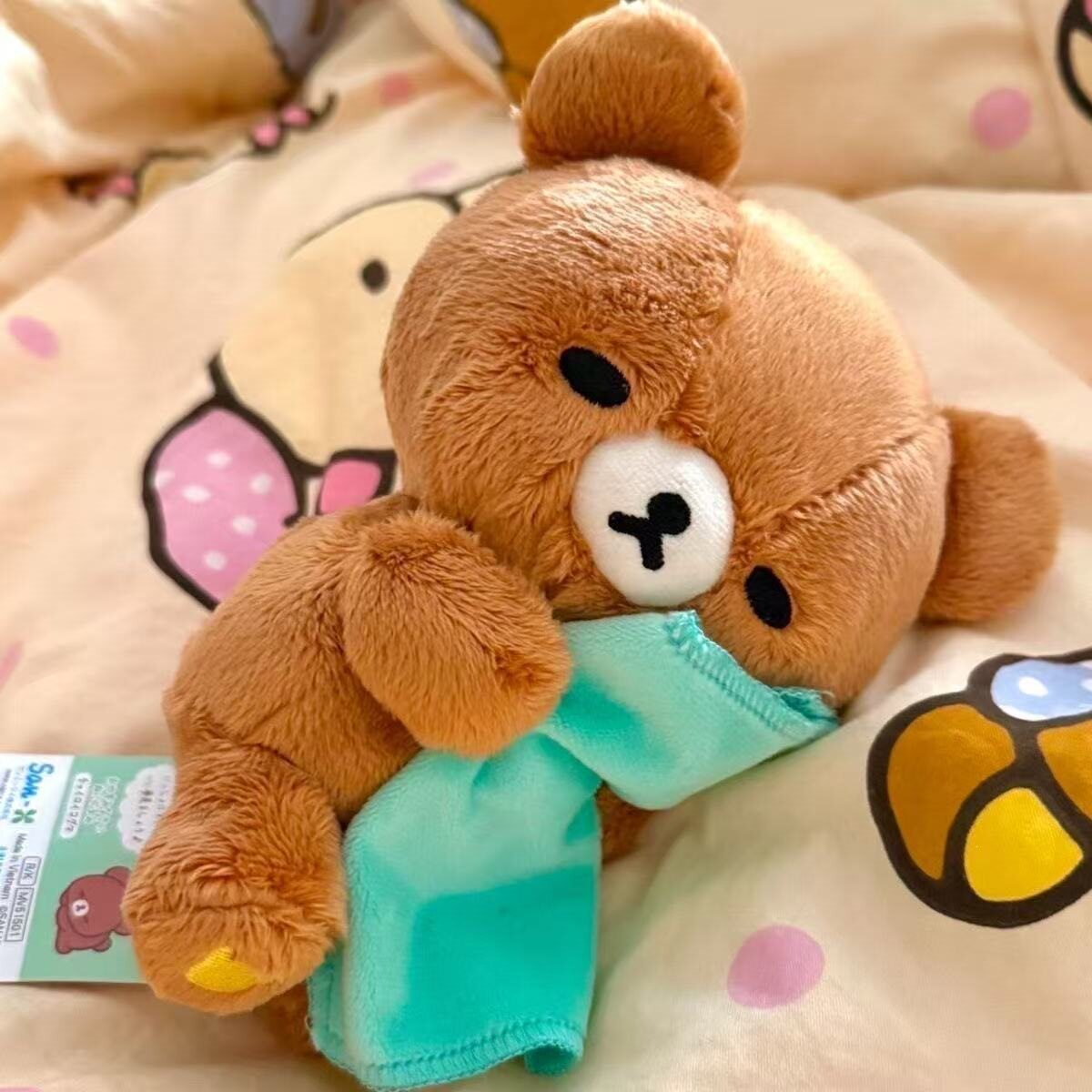 睡梦轻松熊玩偶好梦系列rilakkuma基础款超软SS号公仔可爱熊抱枕