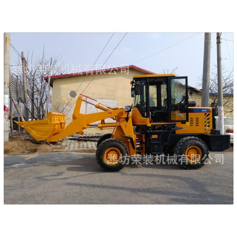 厂家直供928小型装载机四驱制动无级变速可配多种属具一机多用