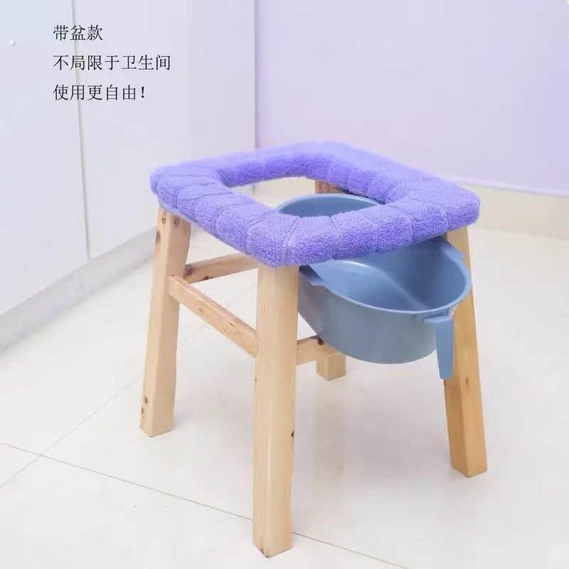 实木孕妇坐便椅子免安装凳子移动马桶凳坐便器老人便携坐厕