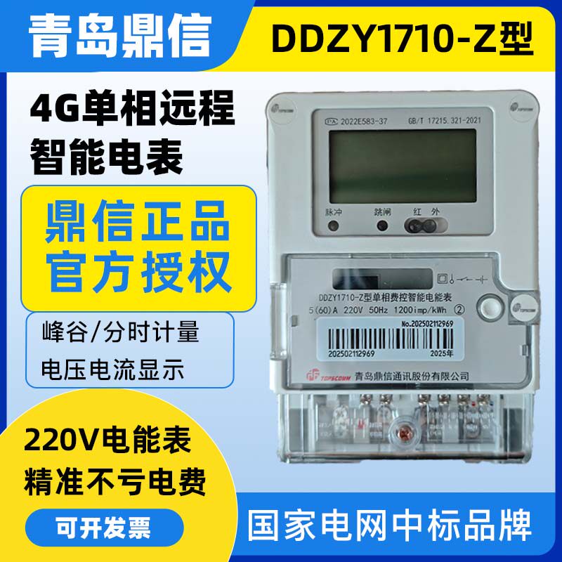 青岛鼎信高精度单向电能表出租屋图片