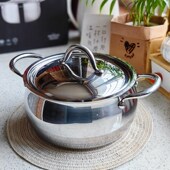 厚重三口用 出口德国汤锅炖锅家用电磁炉燃气炒蒸煮粥锅