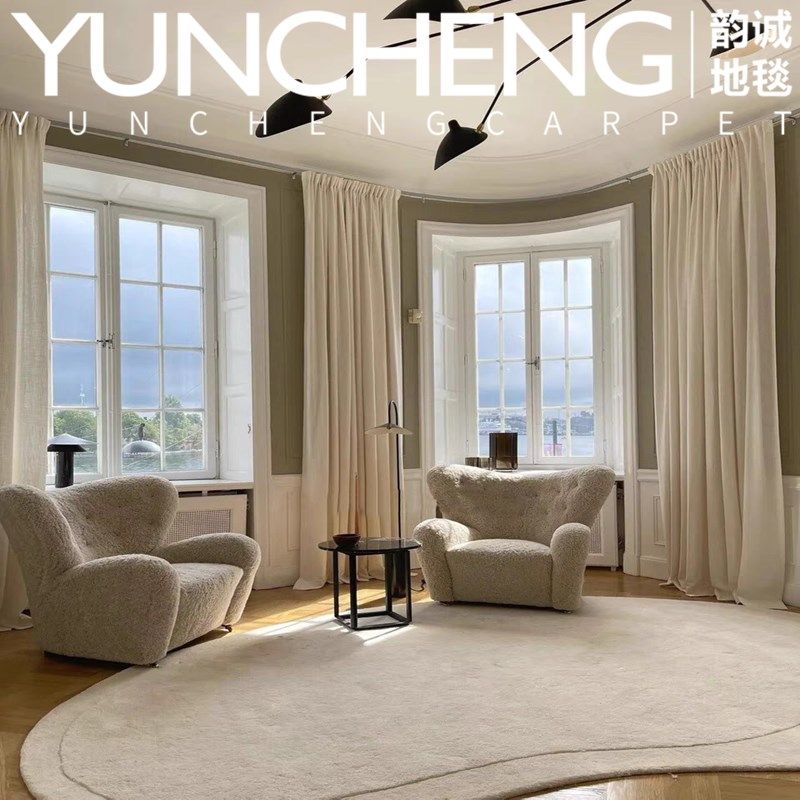 现代简约米色立体浮雕客厅茶几地毯素色卧室书房衣帽间床边毯,居家布艺,地毯,淘宝优惠券,粉丝福利购,淘宝优惠卷