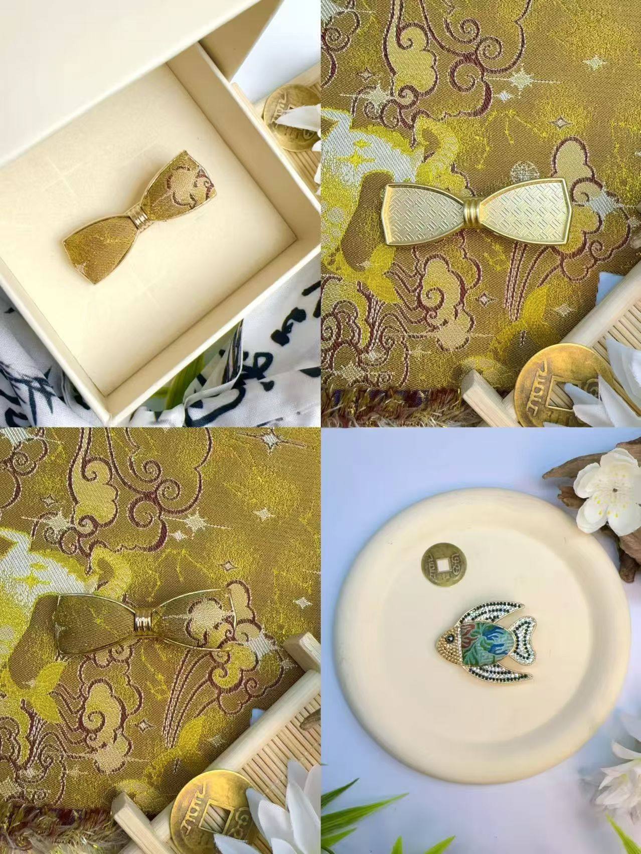 纤纤宋锦新款蝴蝶结飞鱼发夹平夹diy材料配件手工饰品服饰配件,饰品/流行首饰/时尚饰品新,发饰,淘宝优惠券,粉丝福利购,淘宝优惠卷