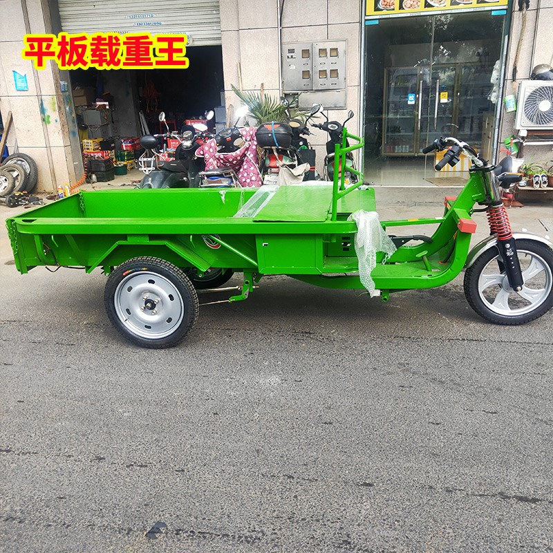 电动三轮车拉货载重王农用货车大型电动车新款多功能家用三轮车