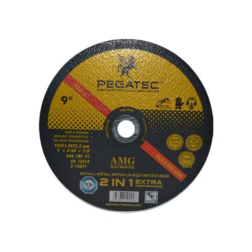 9寸切割片c230X1.9X22角磨片X6大型角磨机X3金属打磨不锈钢砂轮片