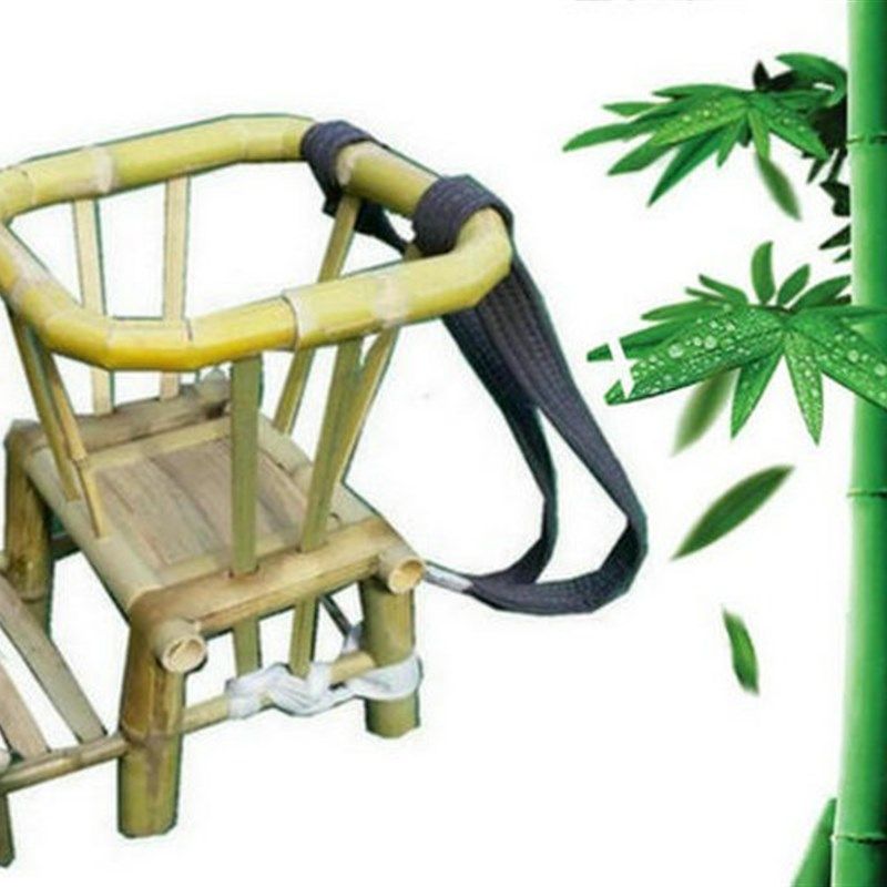 婴儿竹椅宝宝坐凳坐椅竹抱椅背篓手工竹腰凳夏季背篼竹围轿椅