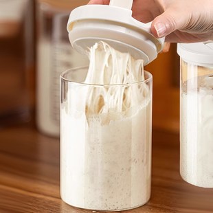 酵种培养皿鲁邦波兰种发酵罐天然酵母高硼硅玻璃瓶密封储物罐